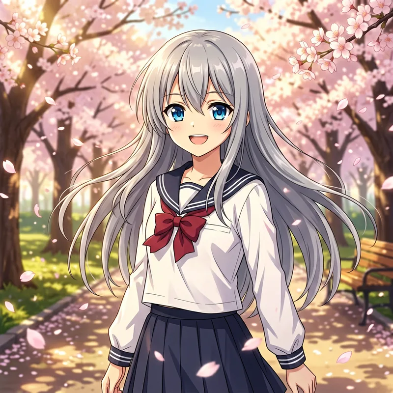 An anime style picture made with Burritt AI Studio